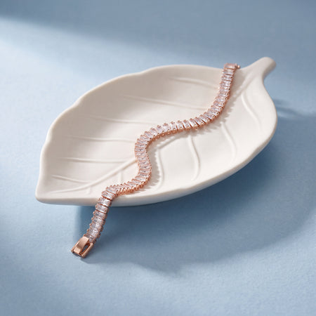 Baguette Row Tennis Bracelet