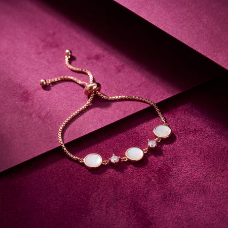 Mirror Disc Station Adjustable Bracelet